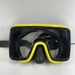 Vtg Technisub Nova Spirotechnique Mask Tempered Glass Italy Us Divers. Fixed Price $49.97.