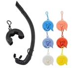 New Compact Pocket Folding Roll Up Snorkel Adult Scuba Diving Free Dive + Case. Fixed Price $14.95.