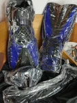 Atomic Aquatics Aquafin Blue/black Open Heel Dive Fins (pair). Fixed Price $67.00.
