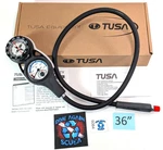 Tusa Compass, Pressure Analog Scuba Diving Gauge Console 36" Hose Spg SCA-270U. Fixed Price $149.95.