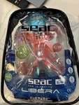 Seac Libera Full Face Snorkel Mask S/m Aqua Orange EN136. Fixed Price $24.72.