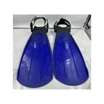 Aqua Lung Pulse Scuba Diving Fins Blue Open Heel Adjustable Large Deep Sea. Fixed Price $78.95.
