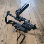 Magicrig Bmpcc 4K 6K Cage W/ Nato Handle+ssd Card Holder+cable Lock+rod Clamp. Fixed Price $49.00.