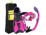 U.s. Divers Dorado Jr Kids Snorkel Set Mask Fins Anti-fog Youth New. Fixed Price $54.99.