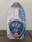 Nautica Full Face Snorkeling Mask Blue - Adult Size BH112019 New Sealed. Fixed Price $24.99.