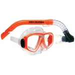 Land & Sea Clearwater Silicone Mask Snorkel Set (orange). Fixed Price $63.80.