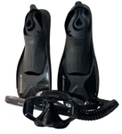 Odoland Snorkel Set, Adults & Kids Packages With Dry Top Diving Mask Sz 9-10. Fixed Price $20.99.