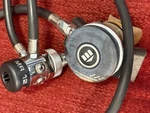 Mares MR-12 Dfc Scuba Regulator Din Used 7 Hose. Fixed Price $55.00.