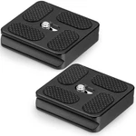 Frienda Pieces Metal Quick Release Plate With 1/4''-20 Camera 40MM, Black. Fixed Price $14.52.
