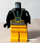 Lego Aquaraiders Torso Water Warrior Breathing Tubes Scuff Fr. Fixed Price $6.32.