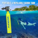Dedepu Mini Scuba Diving Equipment Kit Underwater Glasses Oxygen Tank Hand Pump. Fixed Price $149.99.