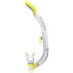 Used Oceanic Ultra Semi Dry Diving Snorkel - Clear / Yellow. Fixed Price $25.95.