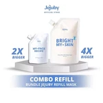 Bundle Set Jejuby Brightening Body Mask 400ML + Gluta Rice Clay 100ML. Fixed Price $36.10.