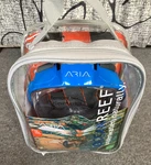 Ocean Reef Aria Classic Blue (l/xl) Full Face Snorkel Mask Anti-fog OR018021 New. Fixed Price $50.94.