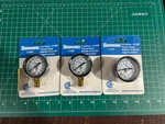 Nos 3-PACK Lot Simmons 1/8" Mpt Fitting 100 Psi Pressure Gauge 1310 1309 1308. Fixed Price $27.97.