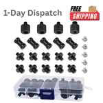 Frgyee 24PCS Camera Screw Adapter Set 1/4 3/8 Tripod Mount Converter Aluminum. Fixed Price $28.46.
