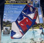 Body Glove Aquatics Snorkel Set With Gear Bag Xxl. Fixed Price $41.85.