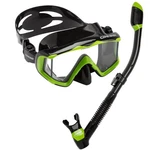 Cressi Pano 3 Supernova Dry Snorkel Mask Kit Black Lime. Fixed Price $89.99.