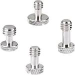 Camera Screw With 1/4"-20 & 3/8"-16 For Quick Release PLATE(4 Pieces). Fixed Price $11.99.