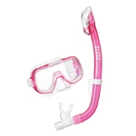 Tusa Youth Mini-kleio Clear Pink Mask/snorkel Combo (UC-2022P-CP). Fixed Price $53.60.