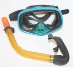 Vintage Scuba Skin Diving Dacor Glo-top Snorkel & Tempered Glass Dive Mask. Fixed Price $29.99.