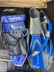 U.s. Divers 256990 Cozumel Seabreeze Small Adult Snorkeling Combo Set - Blue. Fixed Price $30.00.