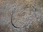 Steel Cable With Loop Ends 8 Feet Long. Fixed Price $40.00.