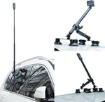 Suction Car Mount For Camera 67 Invisible Selfie Stick, Black. Fixed Price $112.98.
