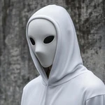 Phantom Mask Minimalist Faceless 3D Printed Creepy Halloween. Fixed Price $49.70.