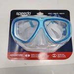 Adult Snorkeling Set With Anti Fog Mask Comfort Fit Silicone Skirt Cool Blue. Fixed Price $27.29.