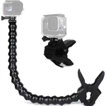 Fitstill Jaws Flex Clamp Mount With Adjustable Gooseneck 19 Sections, Black. Fixed Price $33.04.