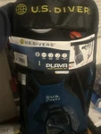 U.s. Divers Playa Adult Snorkel Set L/xl (black & Blue). Fixed Price $35.00.