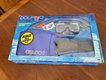 1997 Dolfino Professional Series Dive Gear Set #sk 5807 Adult Size Mask /snorkel. Fixed Price $32.13.