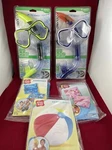 Dolfino Xcellence Adult 12+ Swim Combo Mask And Blue Snorkeling Bundle.. Fixed Price $29.99.