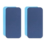 Squequ 2 Pack Yoga Knee 34*17*0.8CM/13.39*6.69*0.31INCH, Deep Blue/light. Fixed Price $16.62.
