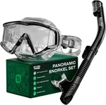3 180 Panoramic Dive Mask, Three-window Tempered Glass Scuba With Dry. Fixed Price $111.65.