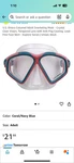U.s. Divers Redondo Snorkel Mask Unisex Adult. Fixed Price $8.00.