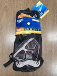 Speedo Dive Junior Mask Snorkel Fin Set Burg/wt S/m Ages 6-14.. Fixed Price $24.90.