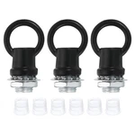 Patikil 8KG Load 14MM Id M10 Lamp Female Loop Holder, 3 Set Lifting Eye Nut H.... Fixed Price $15.08.