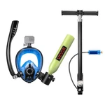 Vevor Mini Scuba Tank 0.5L Portable Diving Lung With Mask & Pump 5-10. Fixed Price $186.90.