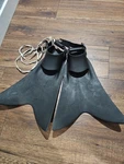 Force Original Scuba Diving Fins Featuring An Iconic Split "whale Tail". Fixed Price $82.00.
