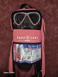Aqua Lung Silicone Jewel Mask Coronado Snorkel Croma Fins Set Pink Small/medium. Fixed Price $26.99.