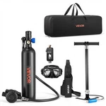 Vevor Mini Scuba Tank 1L Portable Diving Lung With Adapter & Pump 15-20. Fixed Price $235.90.