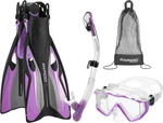Phantom Aquatics Snorkel Set, Lilac,ml/xl, 9-11 Eu: 41-45. Fixed Price $89.00.