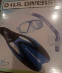 Snorkeling Divers Set Us Adult Size Medium 6 1/2-8 (40-42) Rec Series New. Fixed Price $29.95.