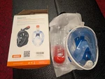 New Vangogo Easysnorkl S1 Snorkling Mask 180 Degree Adult Snorkel Blue Clear. Fixed Price $27.00.