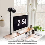 Jusmo Camera Desk Mount Stand W Ballhead, 16-34INCH Adjustable. Fixed Price $19.99.