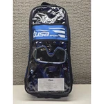 Tusa Sport Snorkeling Set Mask Fins Blue Large 7-12 With Bag. Fixed Price $25.00.