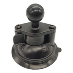 Givubes Suction Cup Mount Base With 1" Size Ball, Black. Fixed Price $28.99.