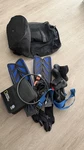 Aqua Lung Superzip Ergo Boots, Scubapro Everflex Gloves, Subgear Bag, Erdpml. Fixed Price $73.00.